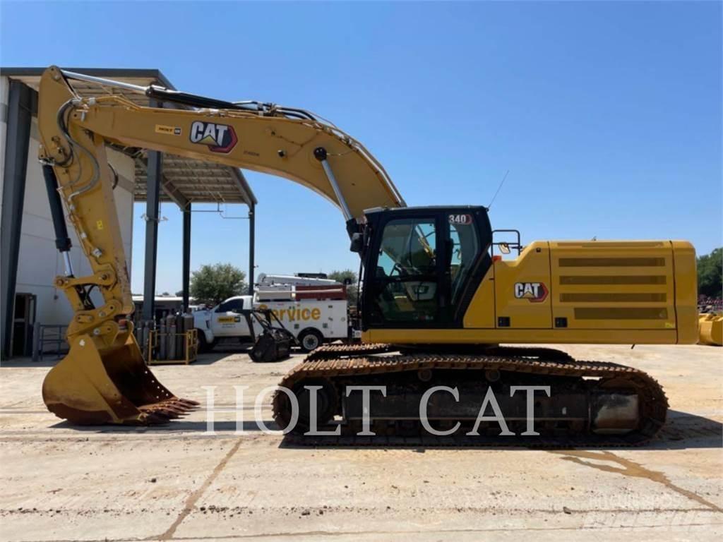 CAT 340 10 TC حفارات زحافة