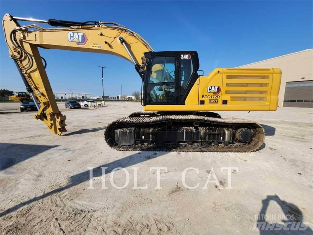 CAT 340 10 TC حفارات زحافة