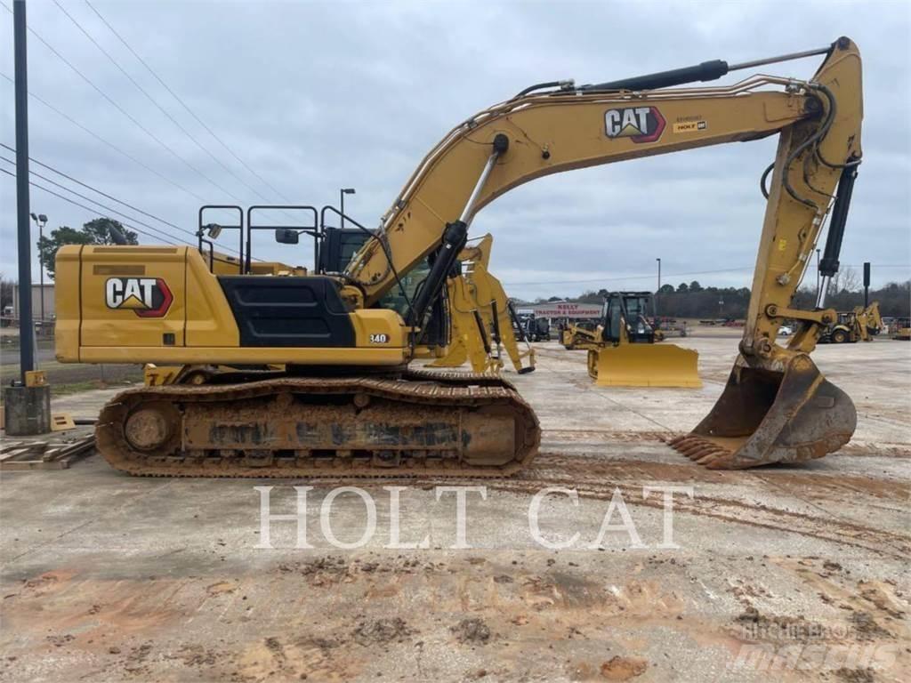 CAT 340 10 TC حفارات زحافة