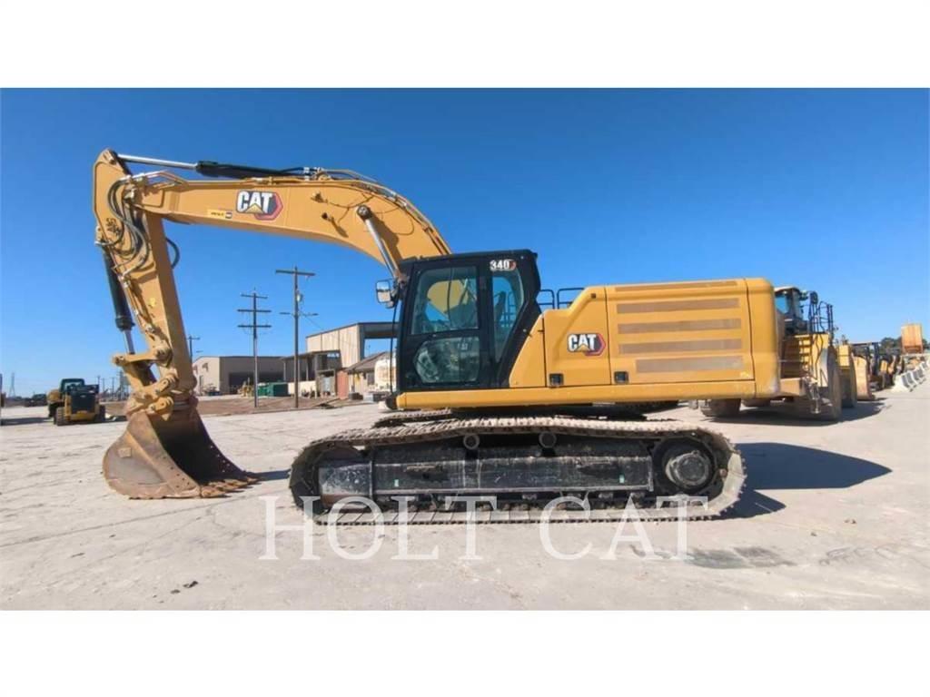 CAT 340 10 TC حفارات زحافة