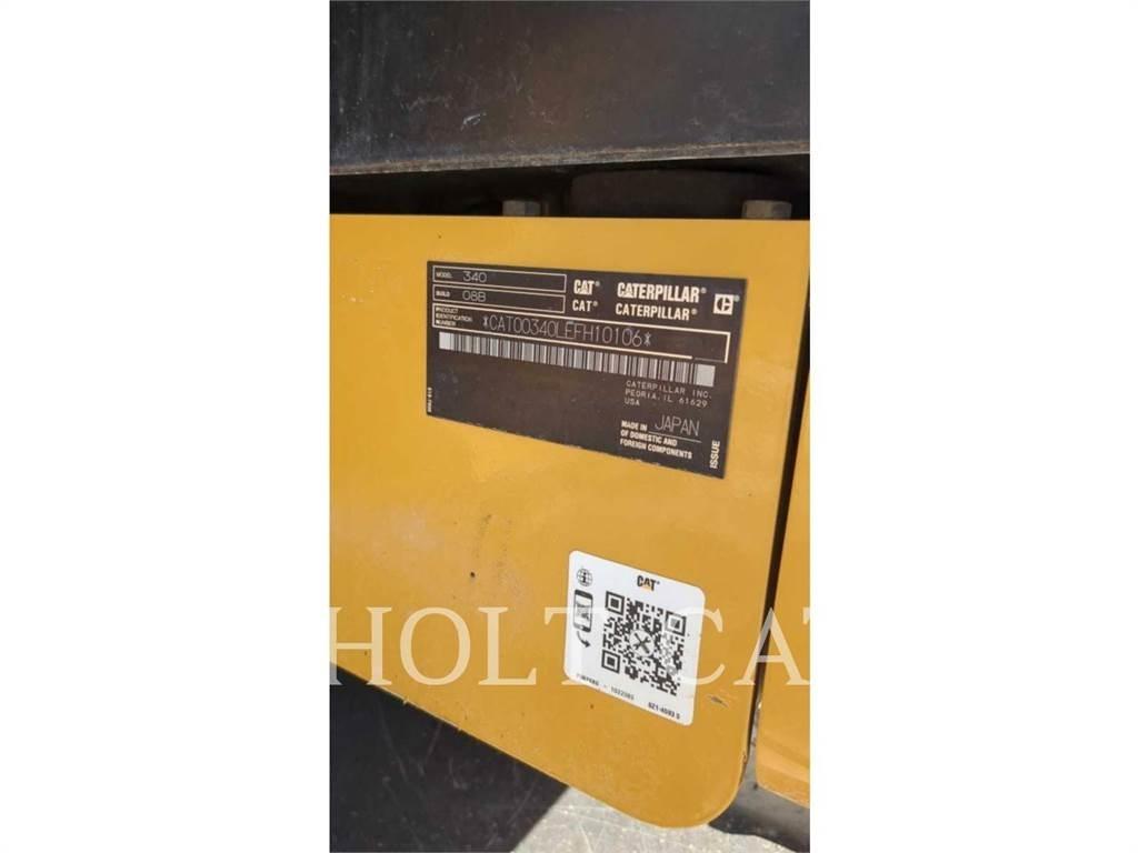 CAT 340 10 TC حفارات زحافة
