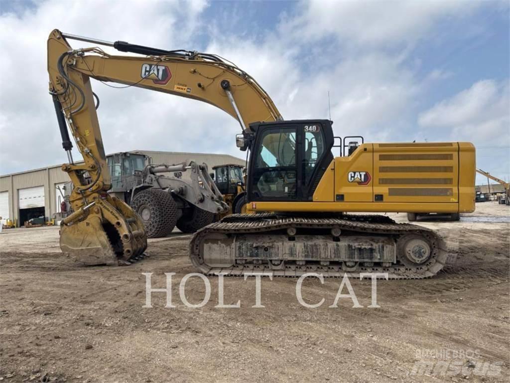 CAT 340 10 TC حفارات زحافة