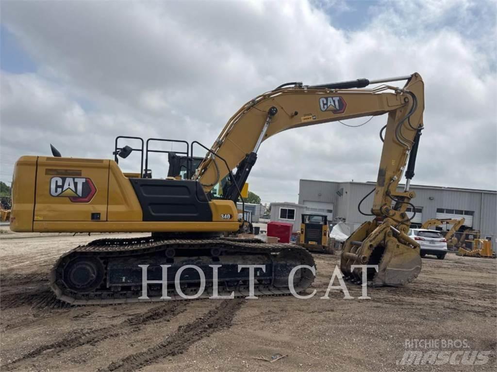 CAT 340 10 TC حفارات زحافة