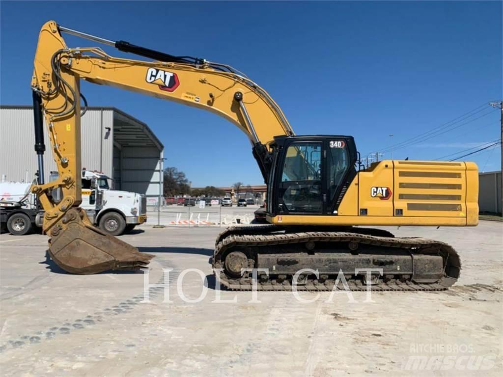 CAT 340 10 TC حفارات زحافة