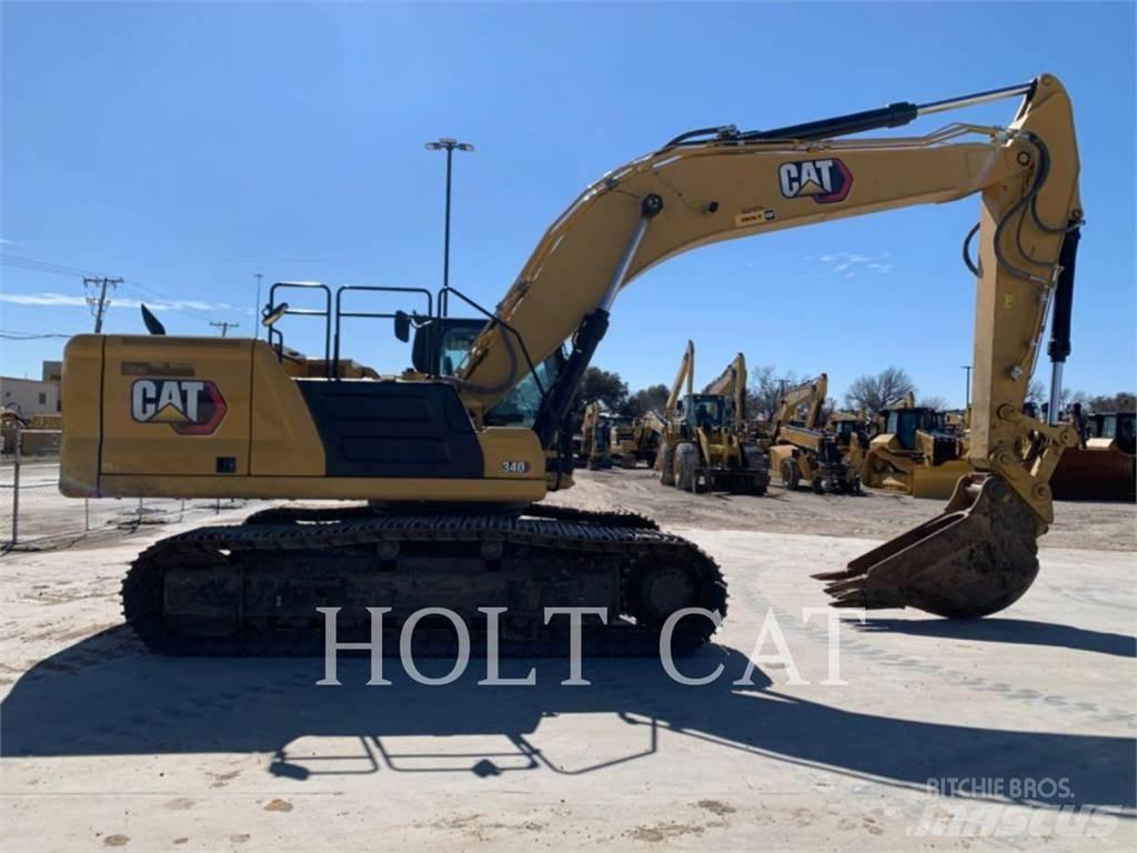 CAT 340 10 TC حفارات زحافة