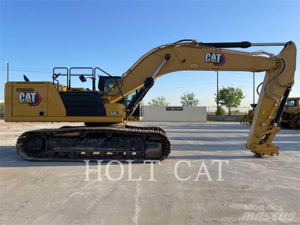CAT 340 10 TC حفارات زحافة