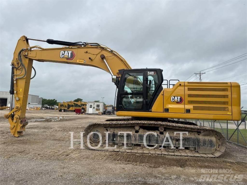 CAT 340 10 TC حفارات زحافة