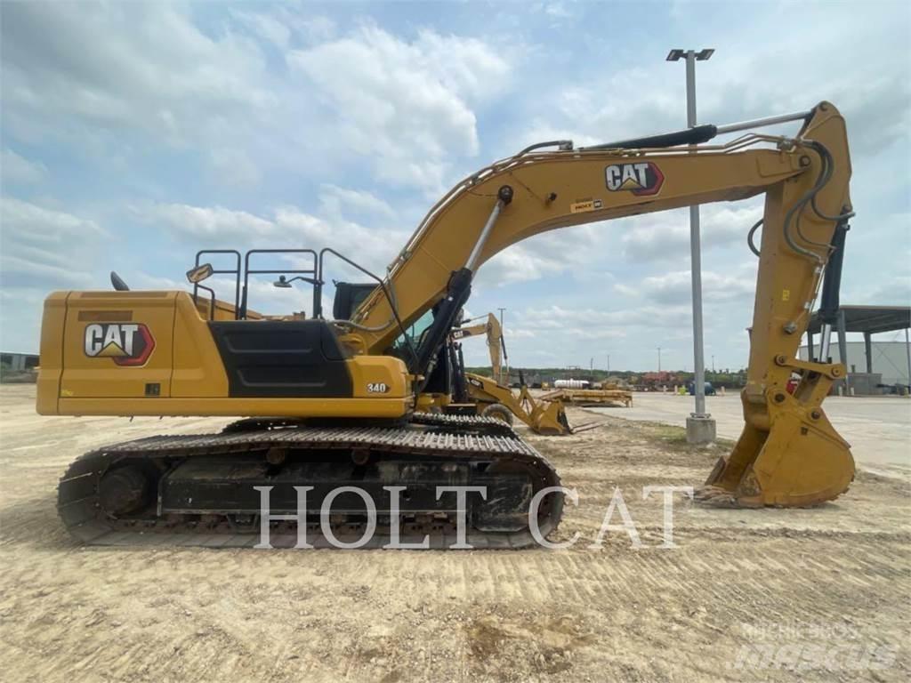 CAT 340 10 TC حفارات زحافة