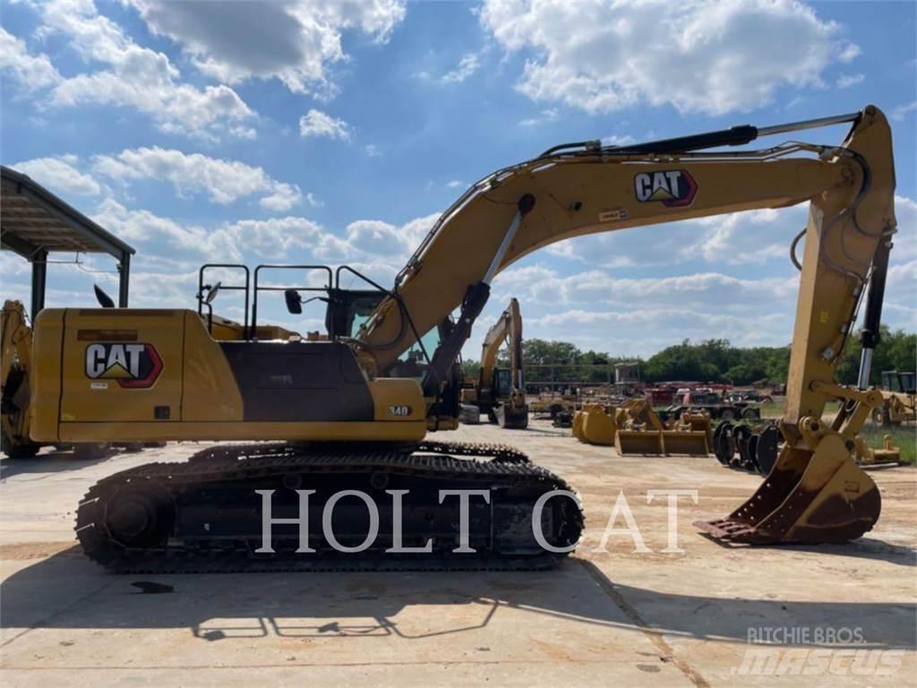CAT 340 10 TC حفارات زحافة