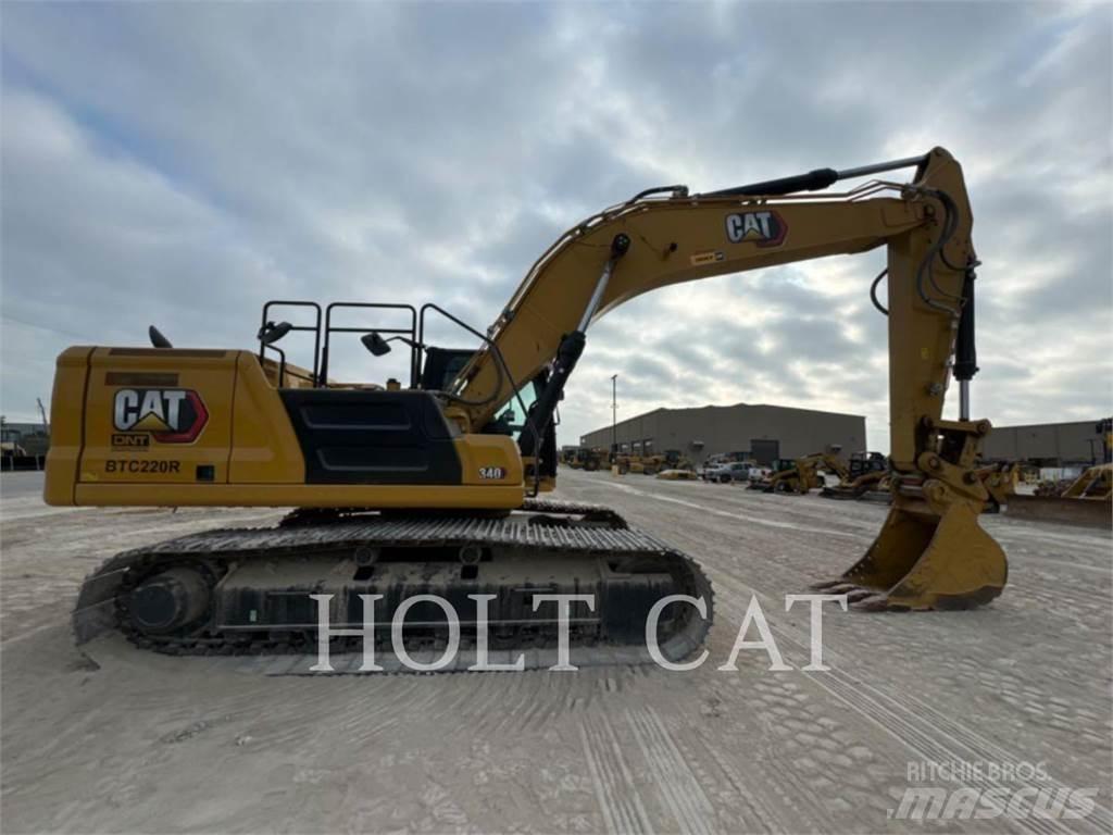 CAT 340 10 TC حفارات زحافة