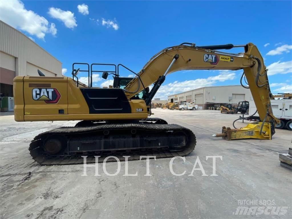 CAT 340 10 TC حفارات زحافة