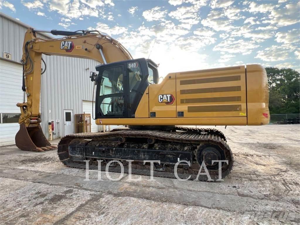 CAT 340 10 TC حفارات زحافة