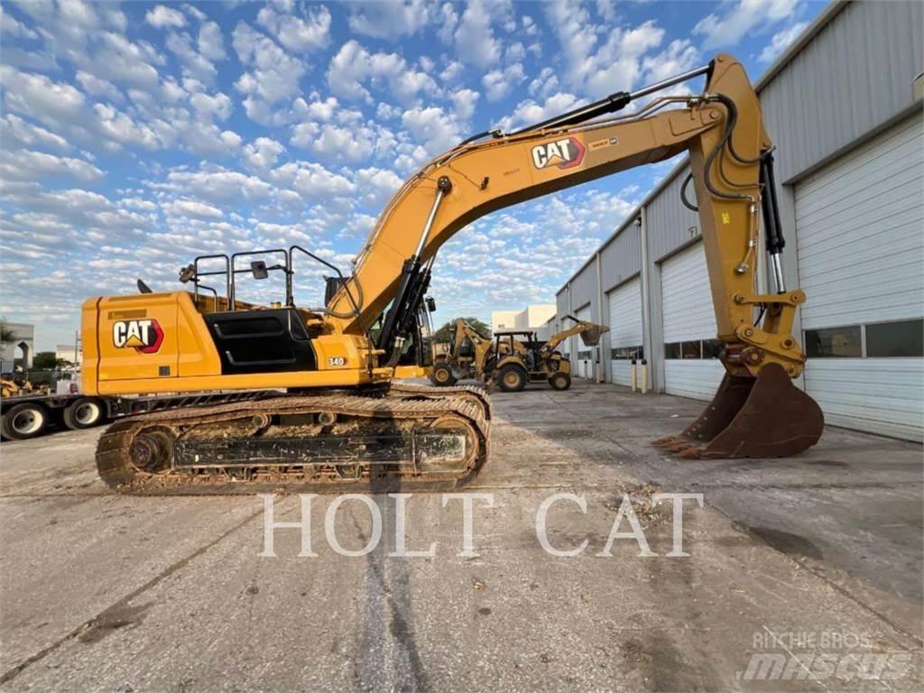 CAT 340 10 TC حفارات زحافة
