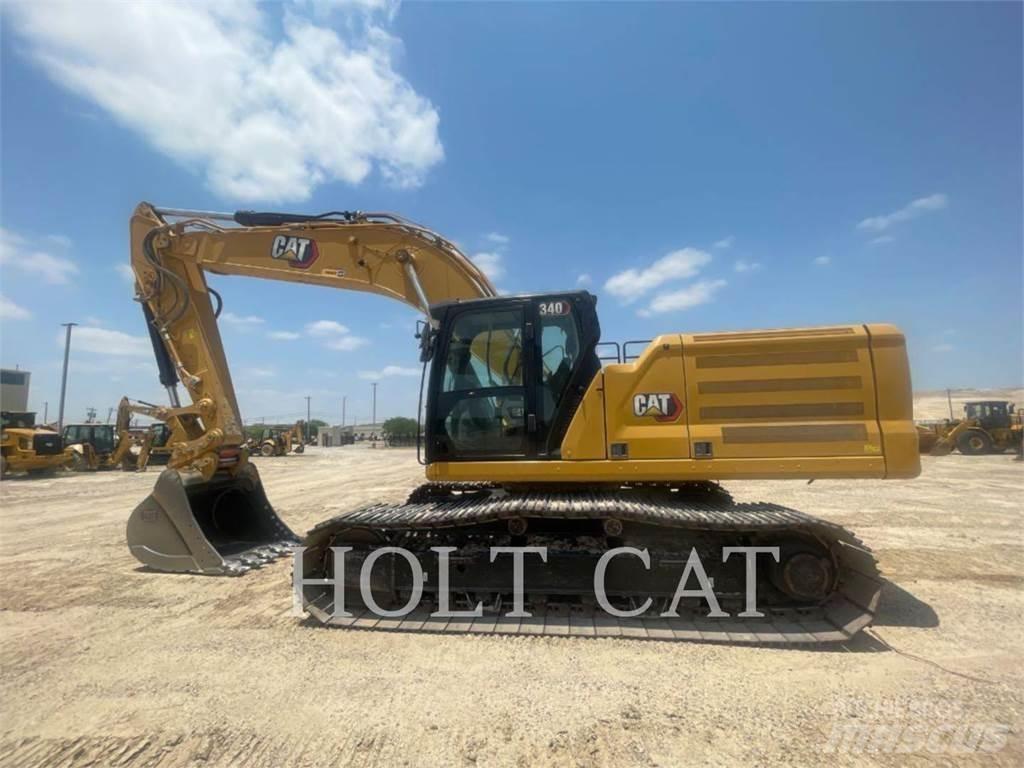 CAT 340 10 TC حفارات زحافة