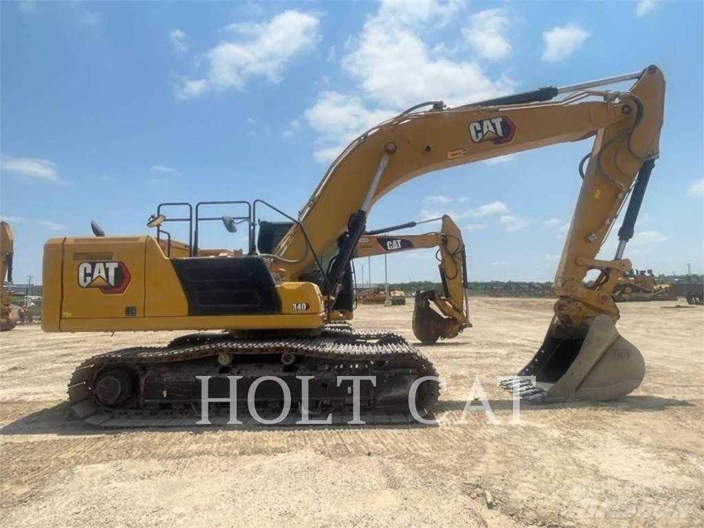 CAT 340 10 TC حفارات زحافة