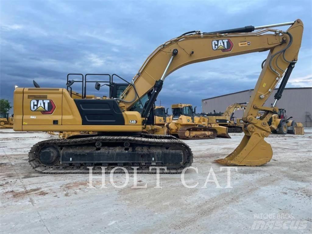 CAT 340 10 TC حفارات زحافة
