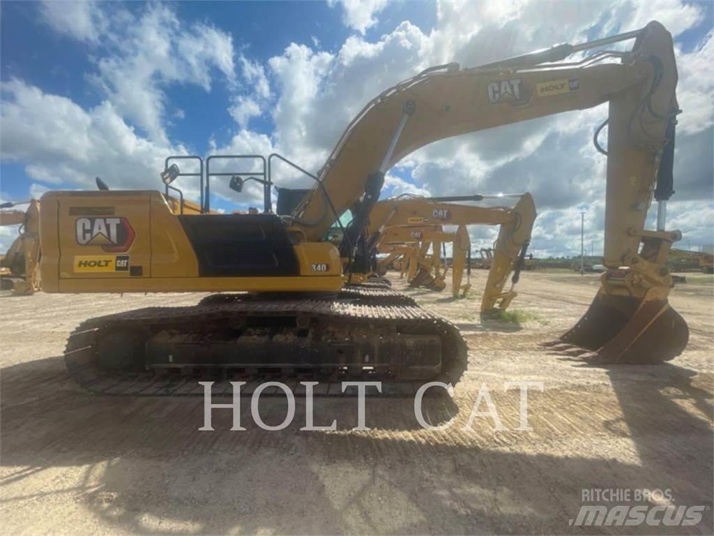 CAT 340 10 TC حفارات زحافة