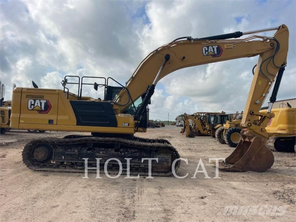 CAT 340 10 TC حفارات زحافة