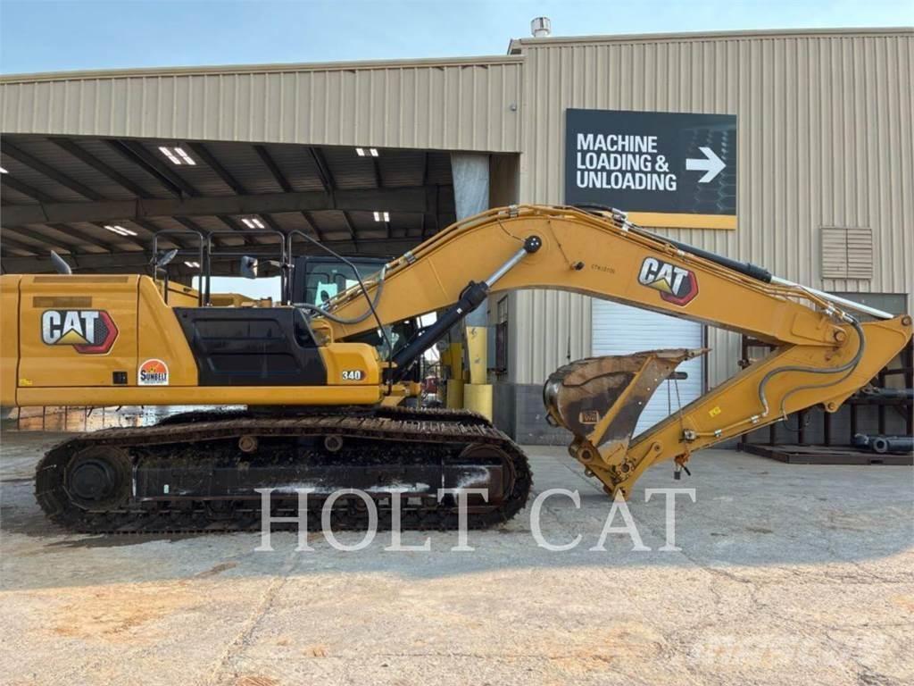 CAT 340 10 TC حفارات زحافة