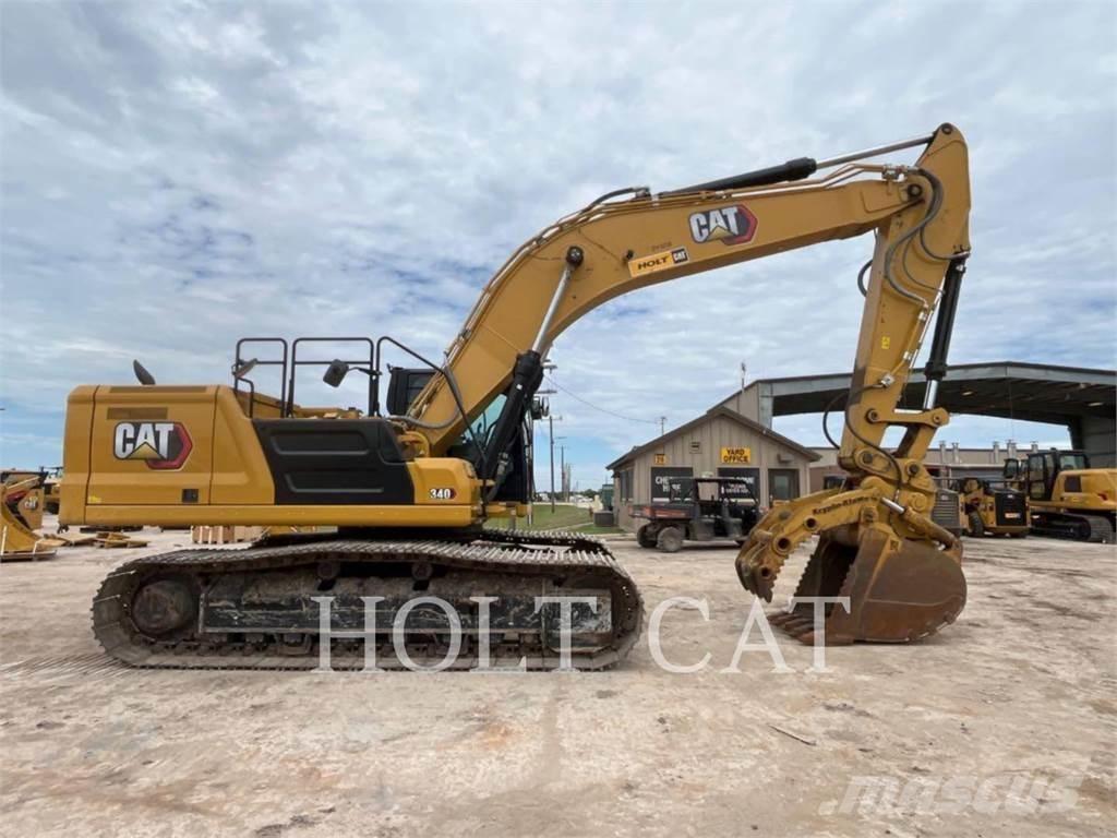 CAT 340 10 TC حفارات زحافة
