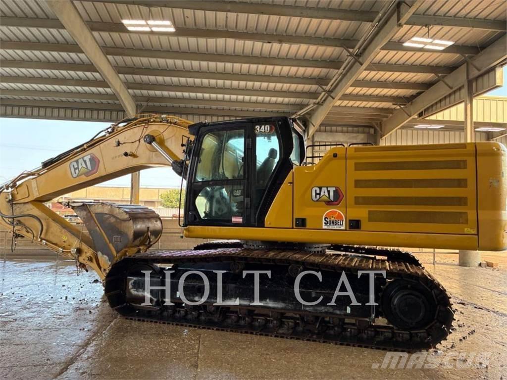 CAT 340 10 TC حفارات زحافة