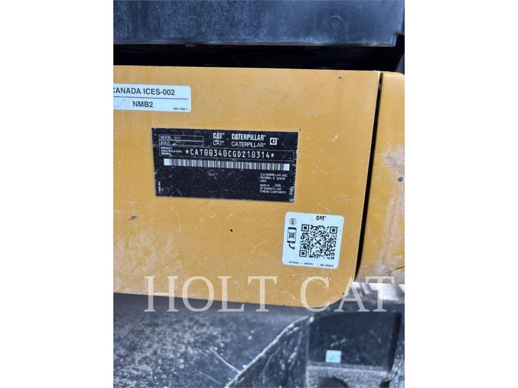 CAT 340 10 TC حفارات زحافة