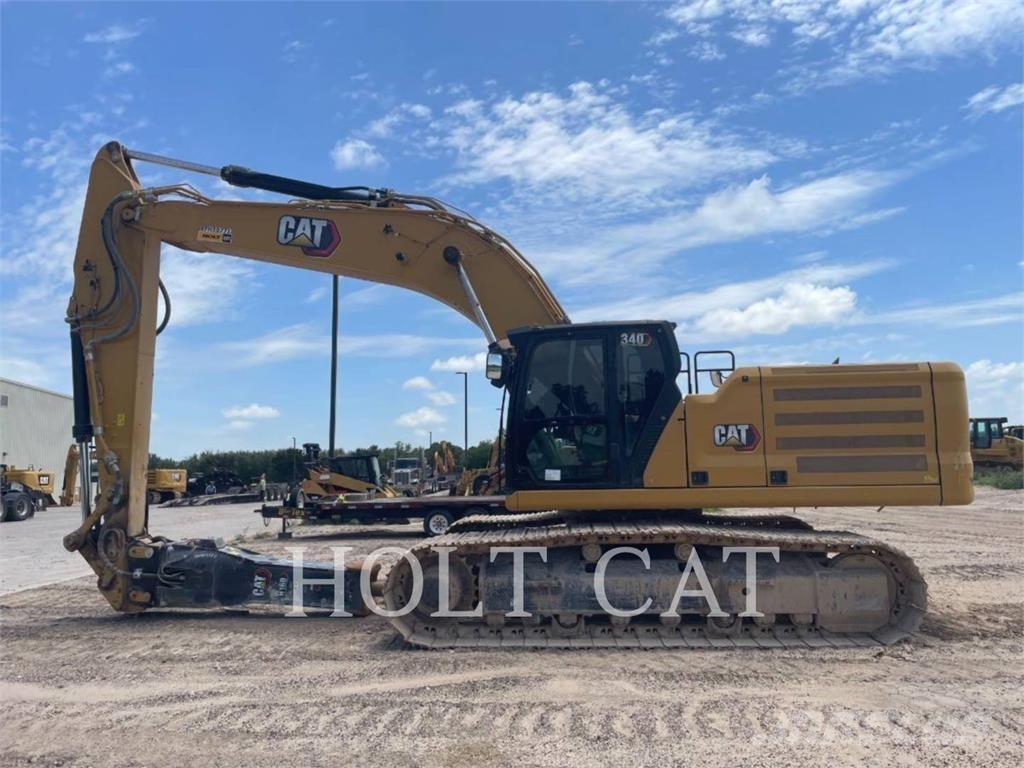 CAT 340 10 TC حفارات زحافة