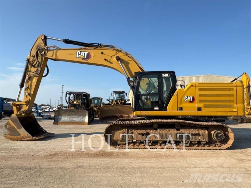 CAT 340 10 TC حفارات زحافة