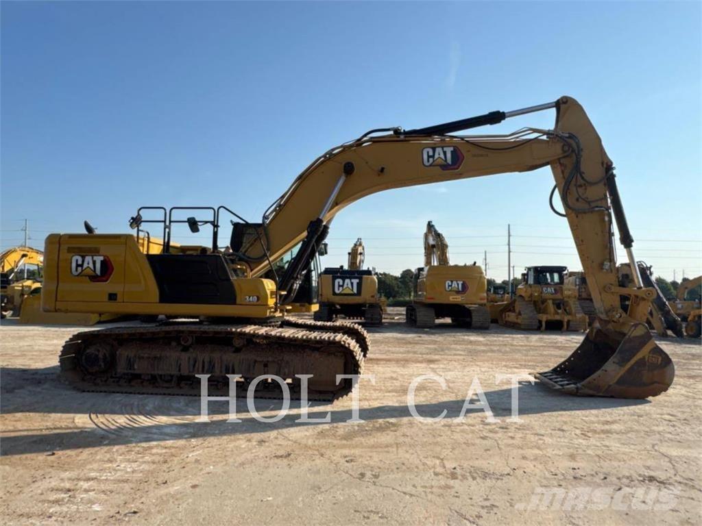 CAT 340 10 TC حفارات زحافة