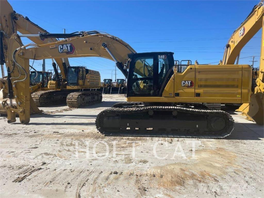 CAT 340 10 TC حفارات زحافة
