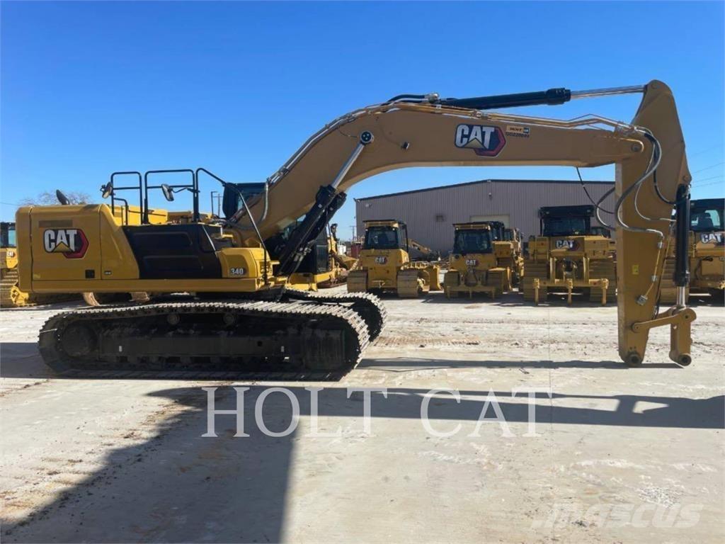 CAT 340 10 TC حفارات زحافة