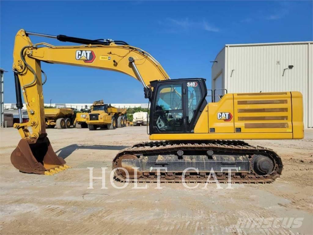 CAT 340 10 TC حفارات زحافة