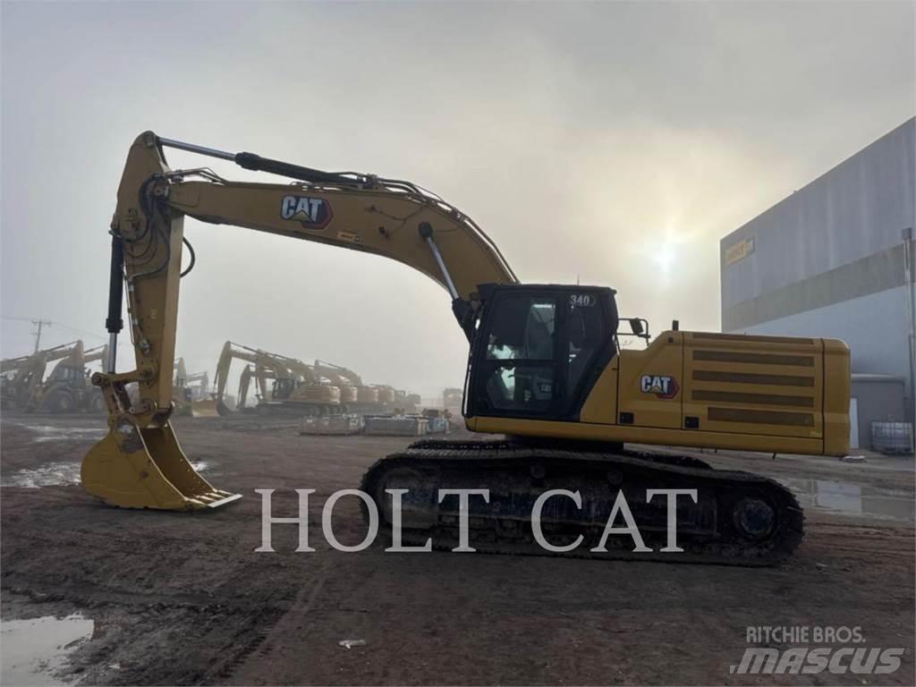 CAT 340 10 TC3 حفارات زحافة