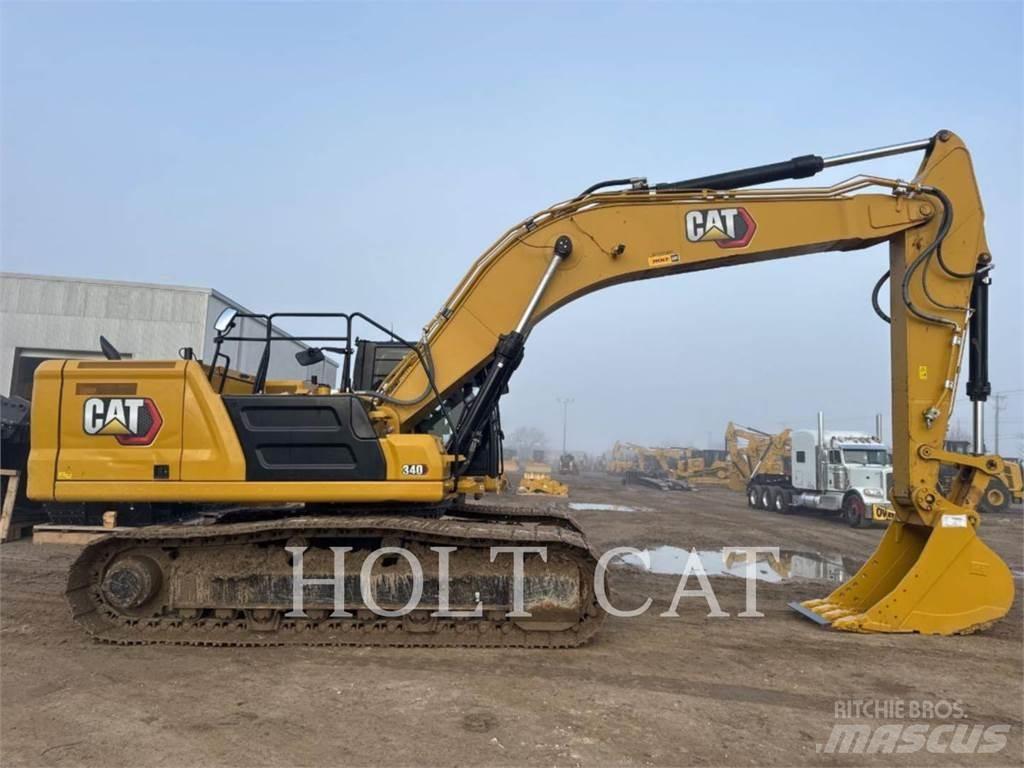CAT 340 10 TC3 حفارات زحافة