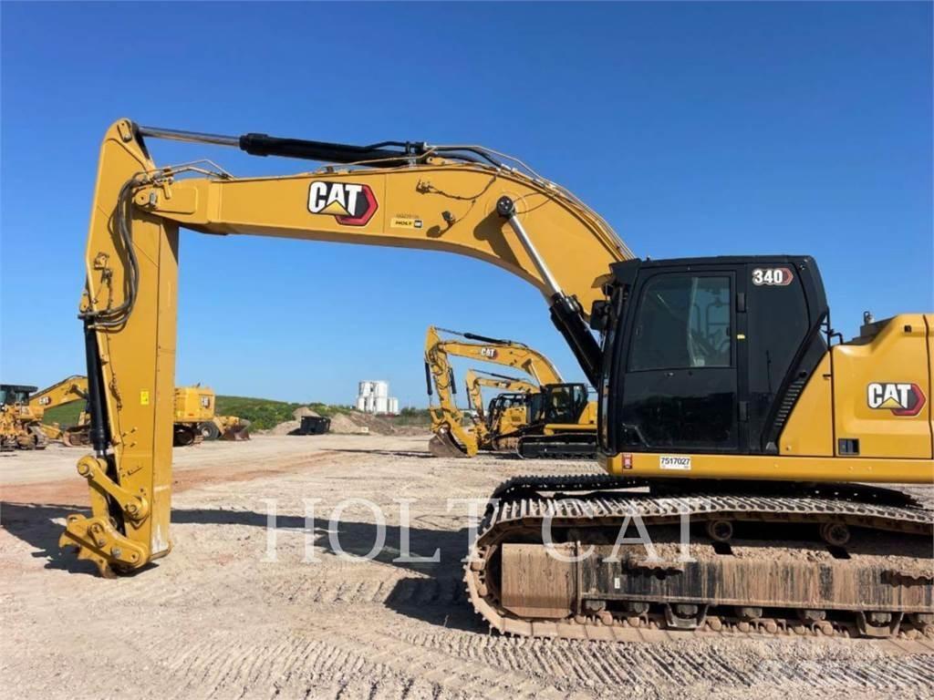 CAT 340 12 حفارات زحافة