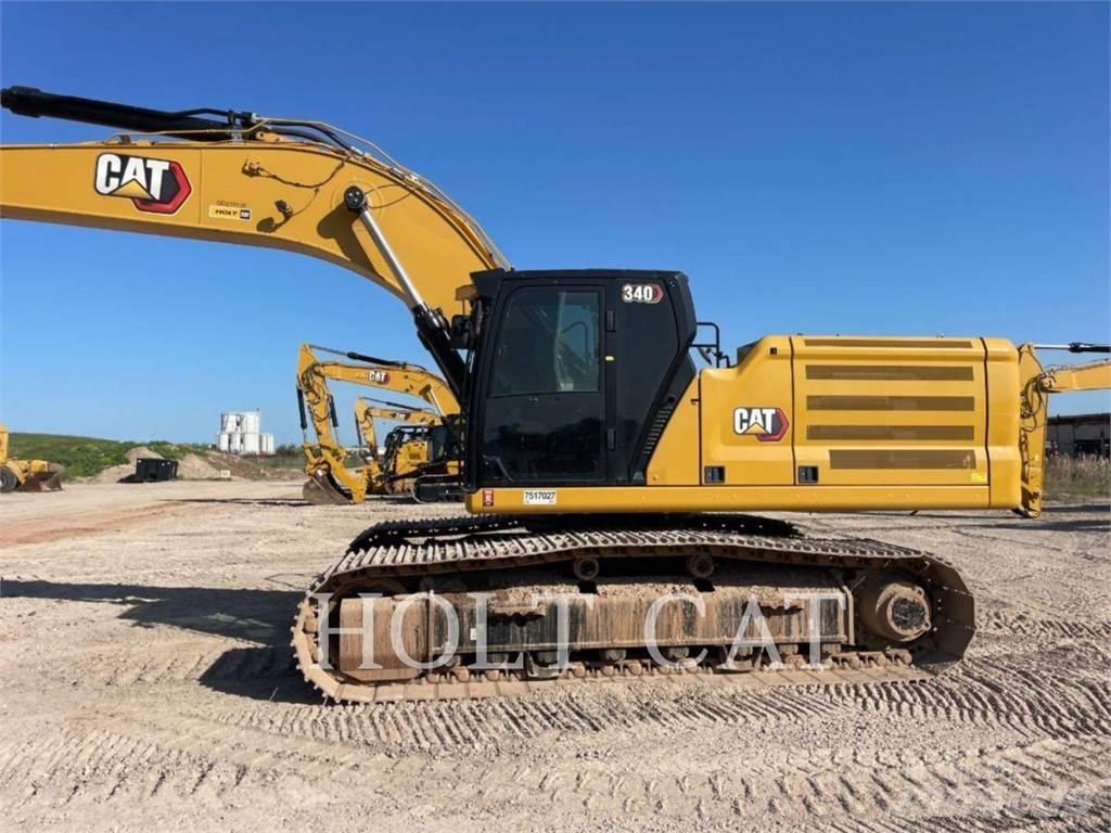 CAT 340 12 حفارات زحافة