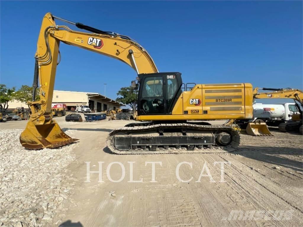 CAT 340 12 حفارات زحافة