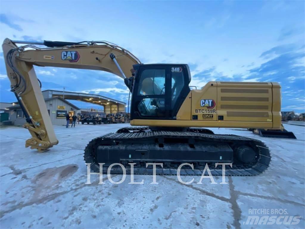 CAT 340 12 TC حفارات زحافة