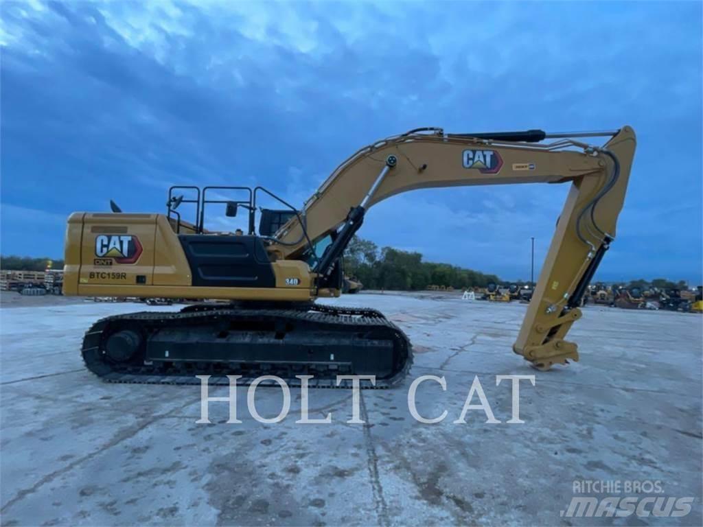 CAT 340 12 TC حفارات زحافة