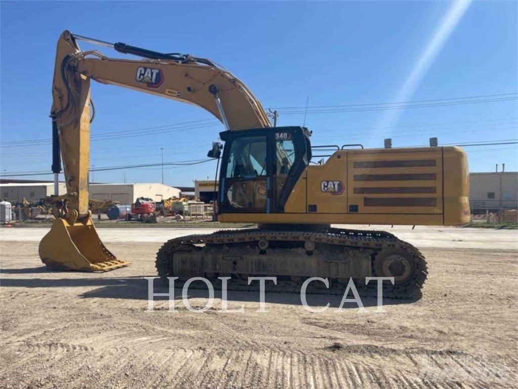 CAT 340 12 TC حفارات زحافة