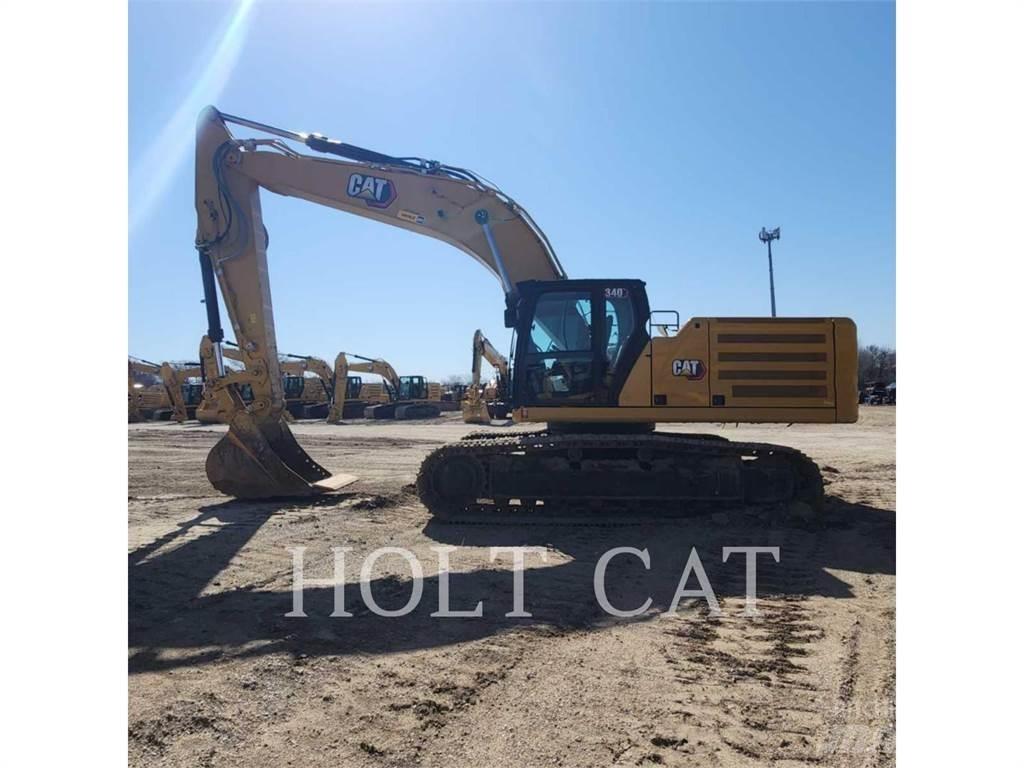 CAT 340 12 TC حفارات زحافة