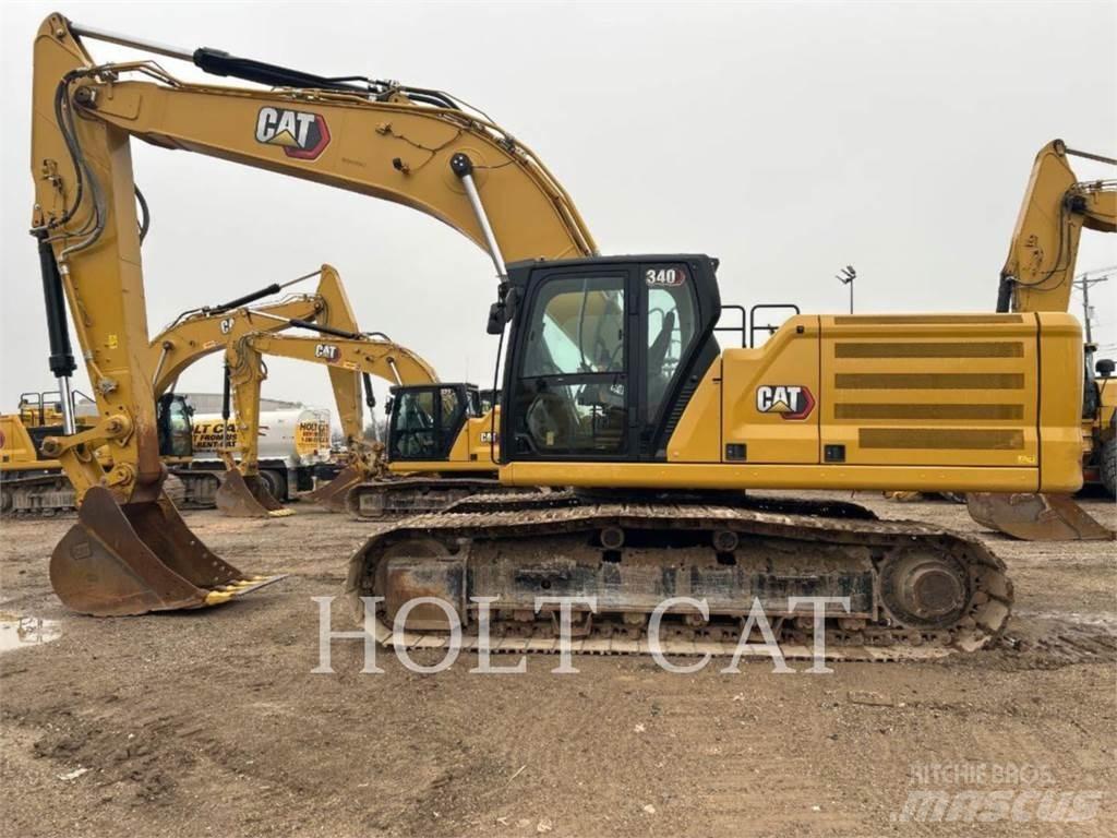 CAT 340 12 TC حفارات زحافة