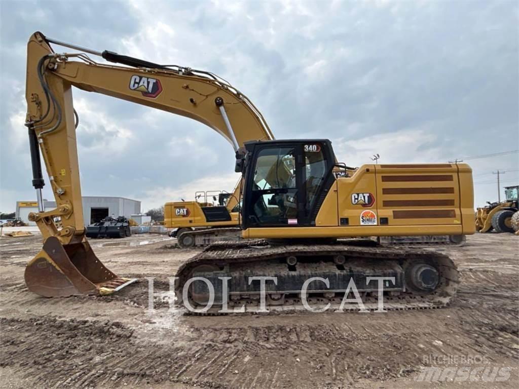 CAT 340 12 TC حفارات زحافة