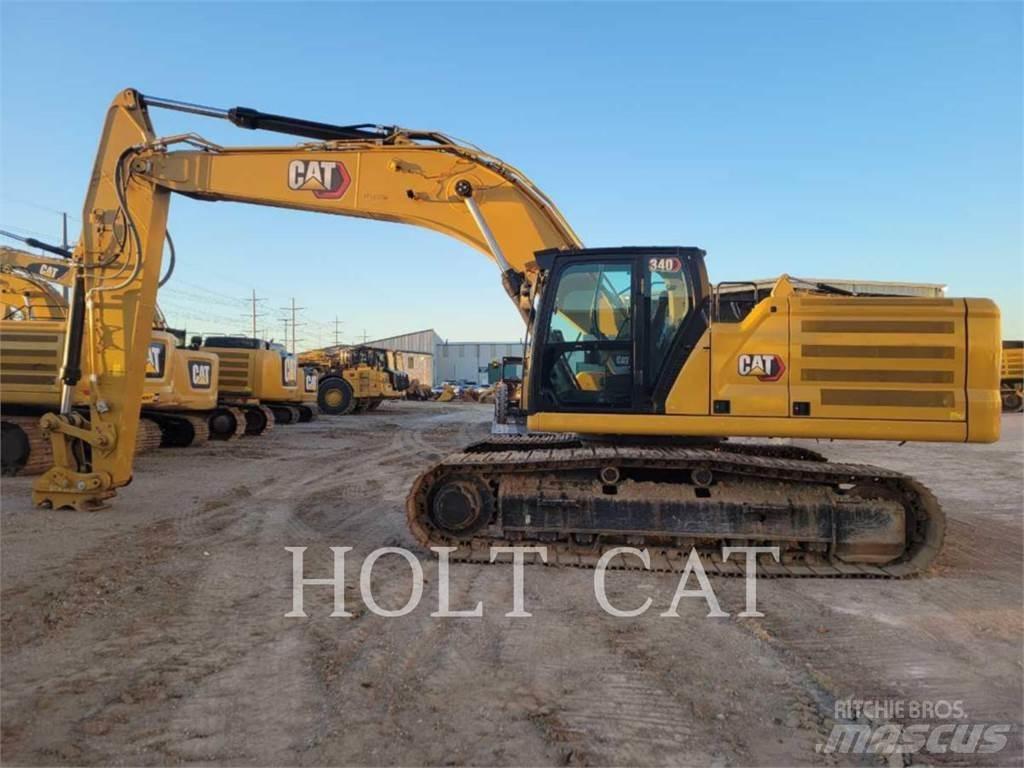 CAT 340 12 TC حفارات زحافة