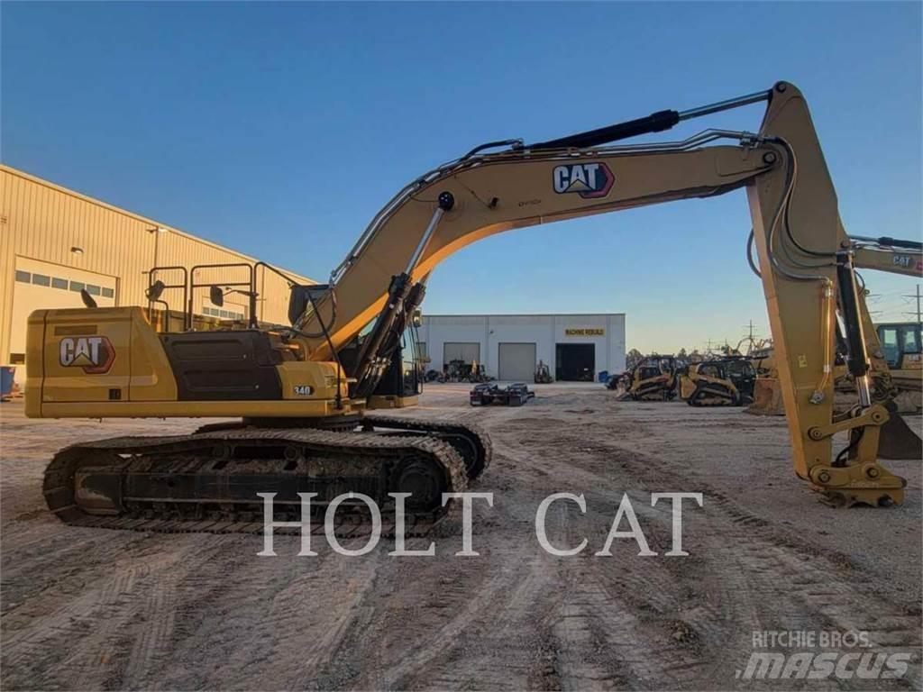 CAT 340 12 TC حفارات زحافة