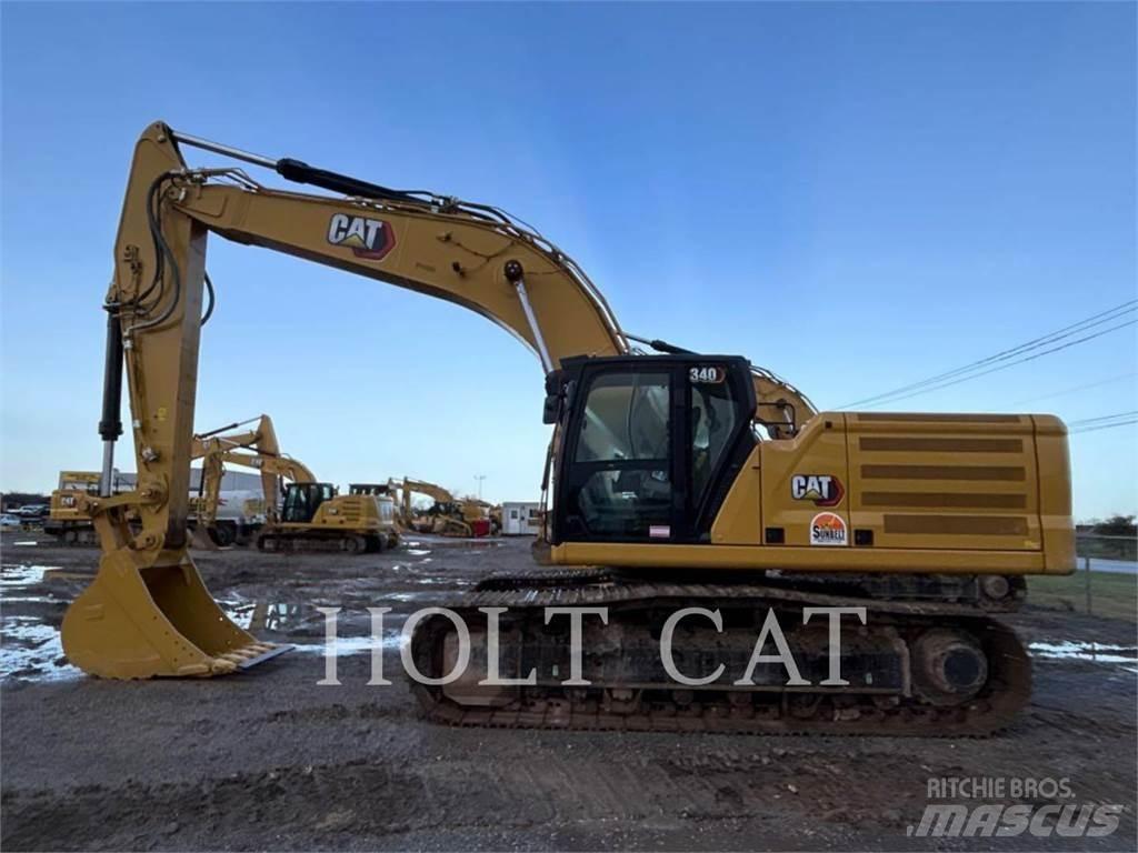 CAT 340 12 TC حفارات زحافة