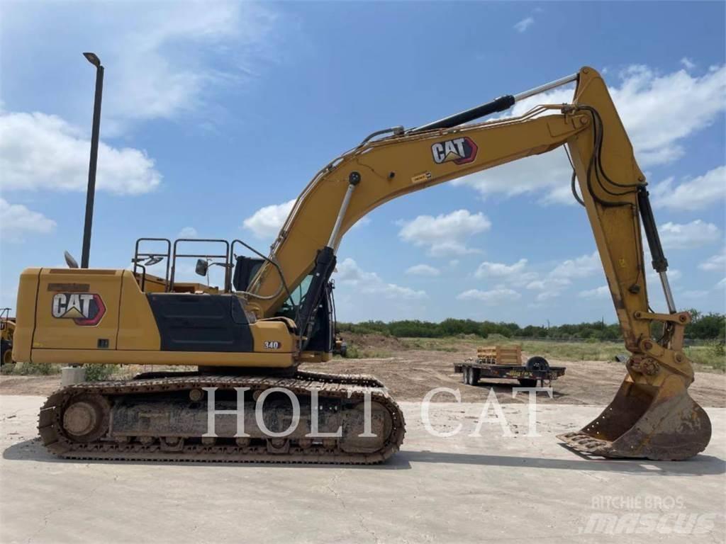 CAT 340 12 TC حفارات زحافة