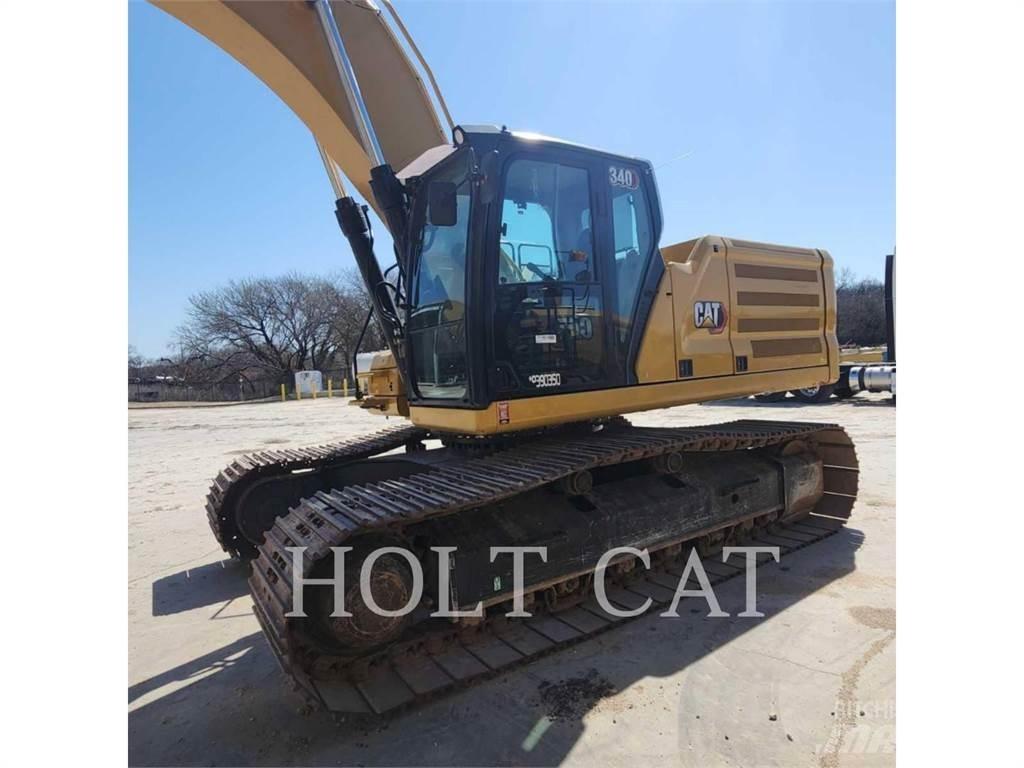 CAT 340 12 TC حفارات زحافة