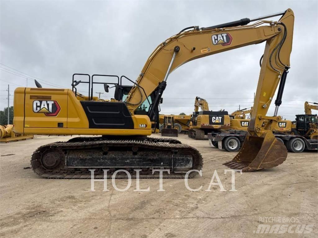 CAT 340 12 TC حفارات زحافة