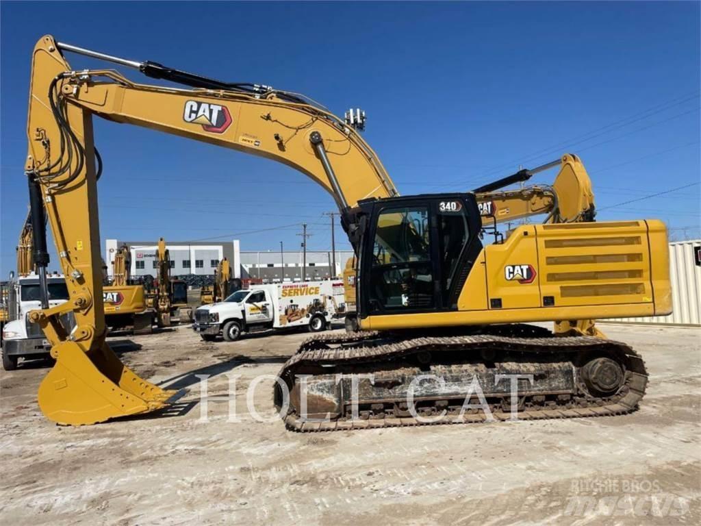 CAT 340 12 TC حفارات زحافة